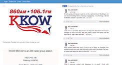 Desktop Screenshot of kkowradio.com